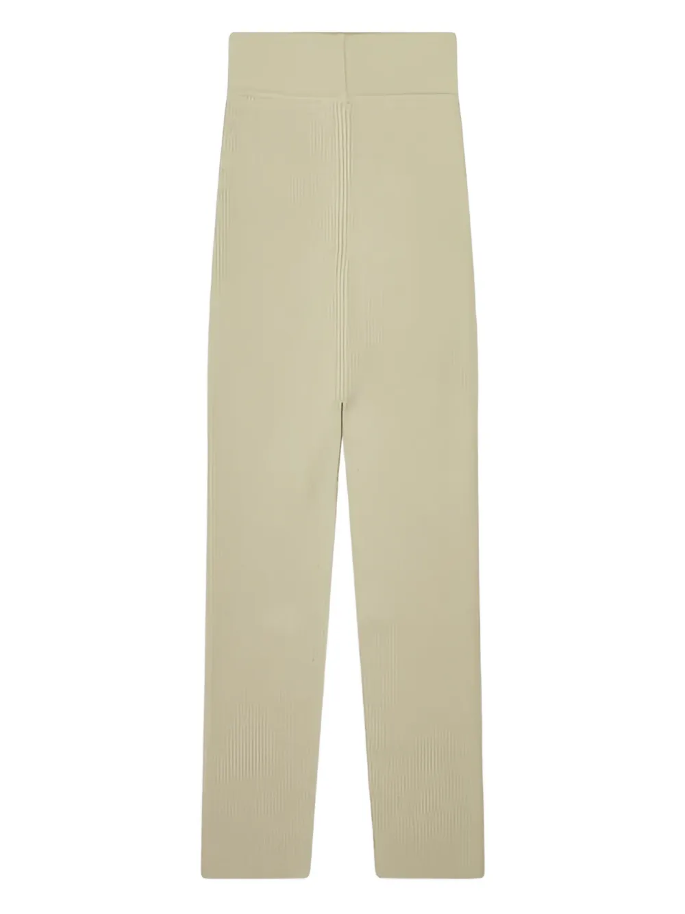 Rick Owens falda midi tejida de canalé | neutro | Image 1