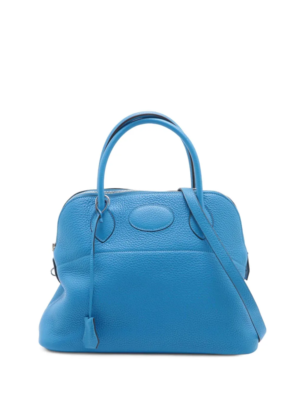 Hermès Pre-Owned 2013 Clemence Bolide 31 satchel | Blue | Image 1