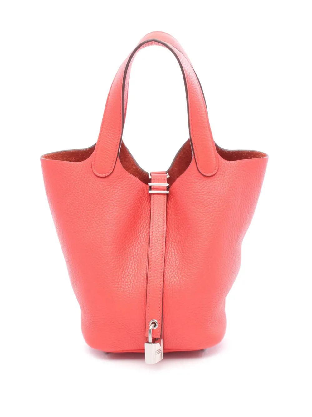 Hermès Pre-Owned 2018 Clemence Picotin Lock 18 handbag - レッド