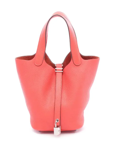 Hermès Pre-Owned 2018 Clemence Picotin Lock 18 handbag