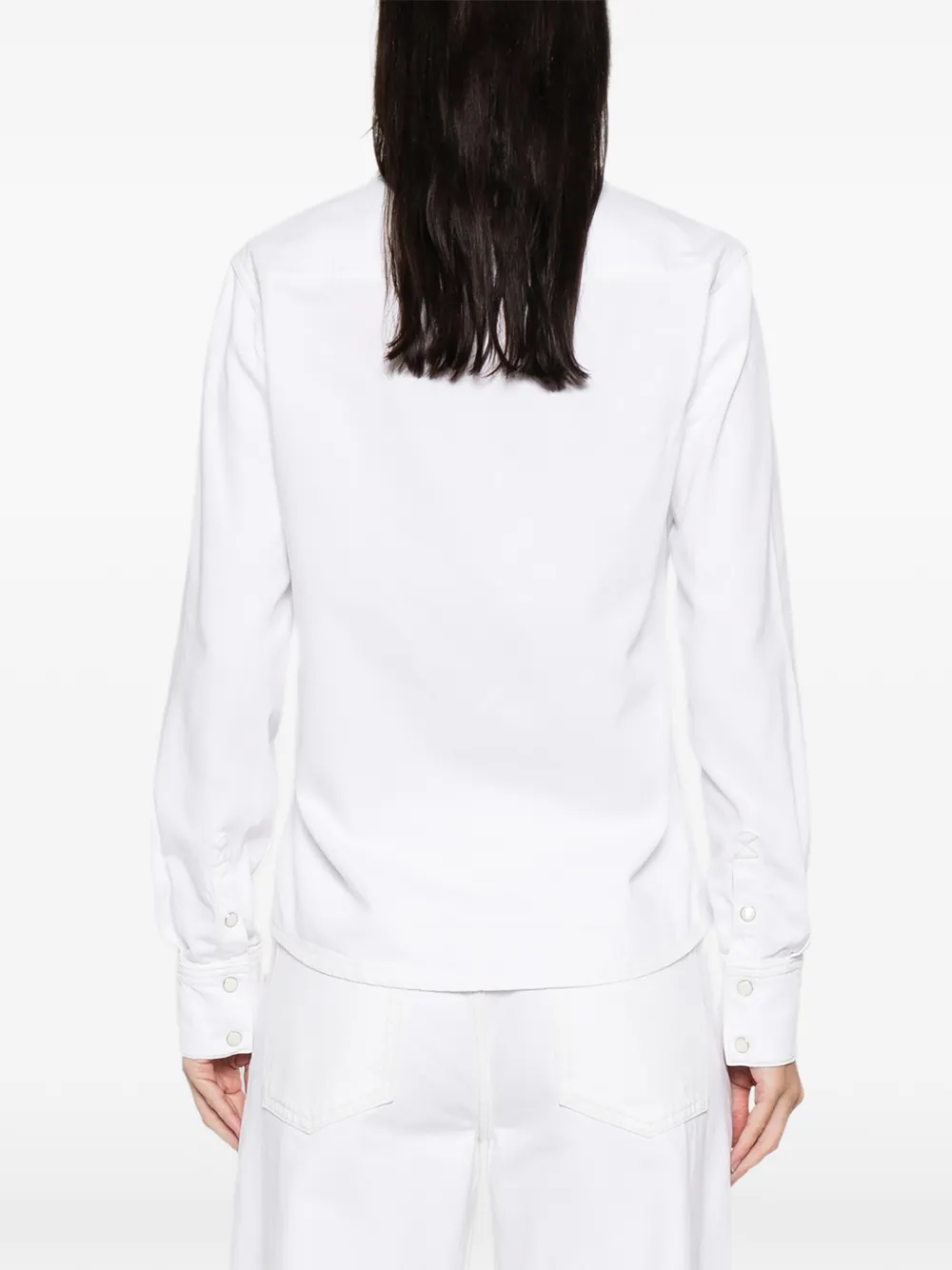 Frame Pocket Shirt In Neutral