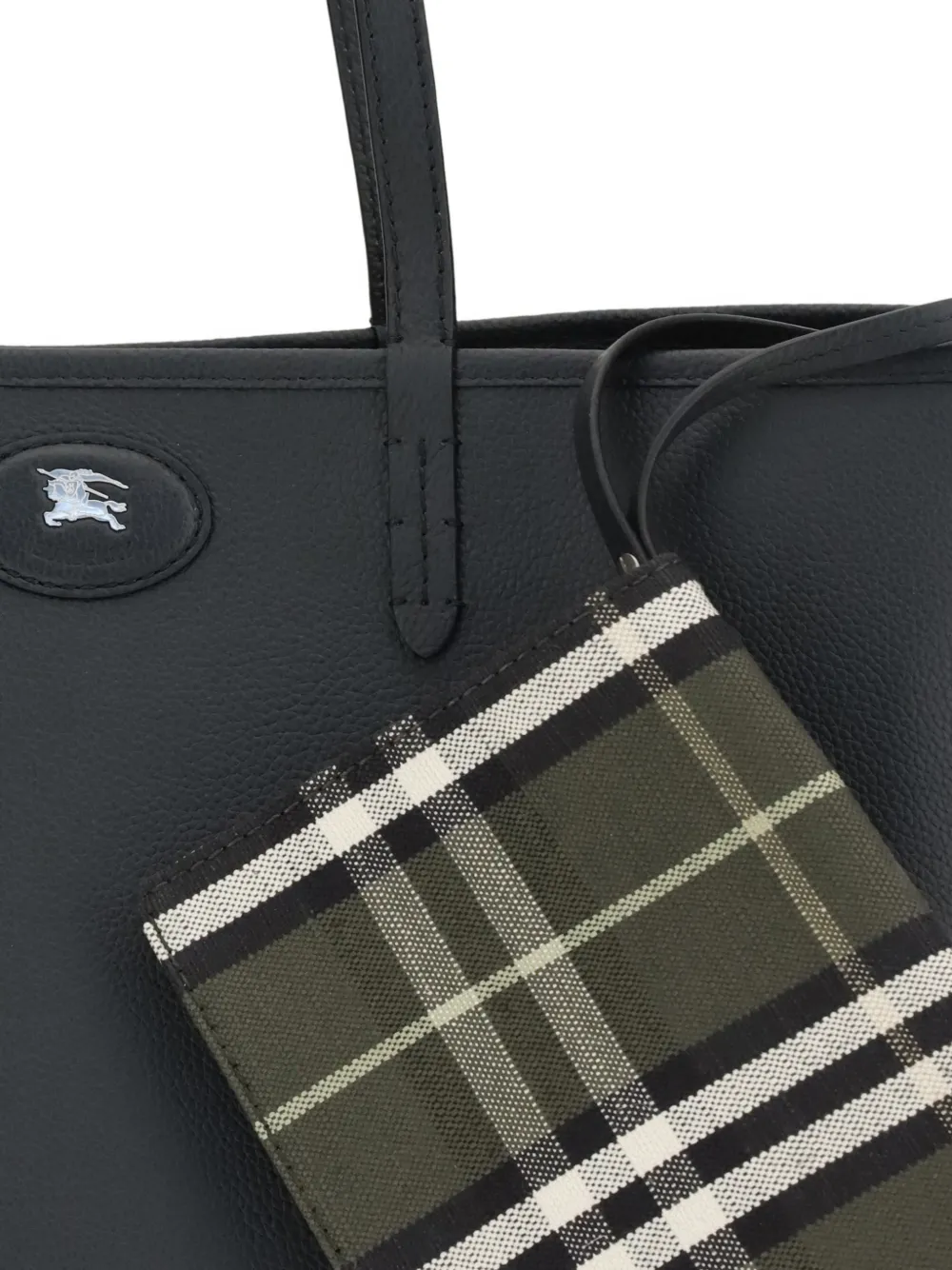 Burberry Schoudertas met logopatch Zwart