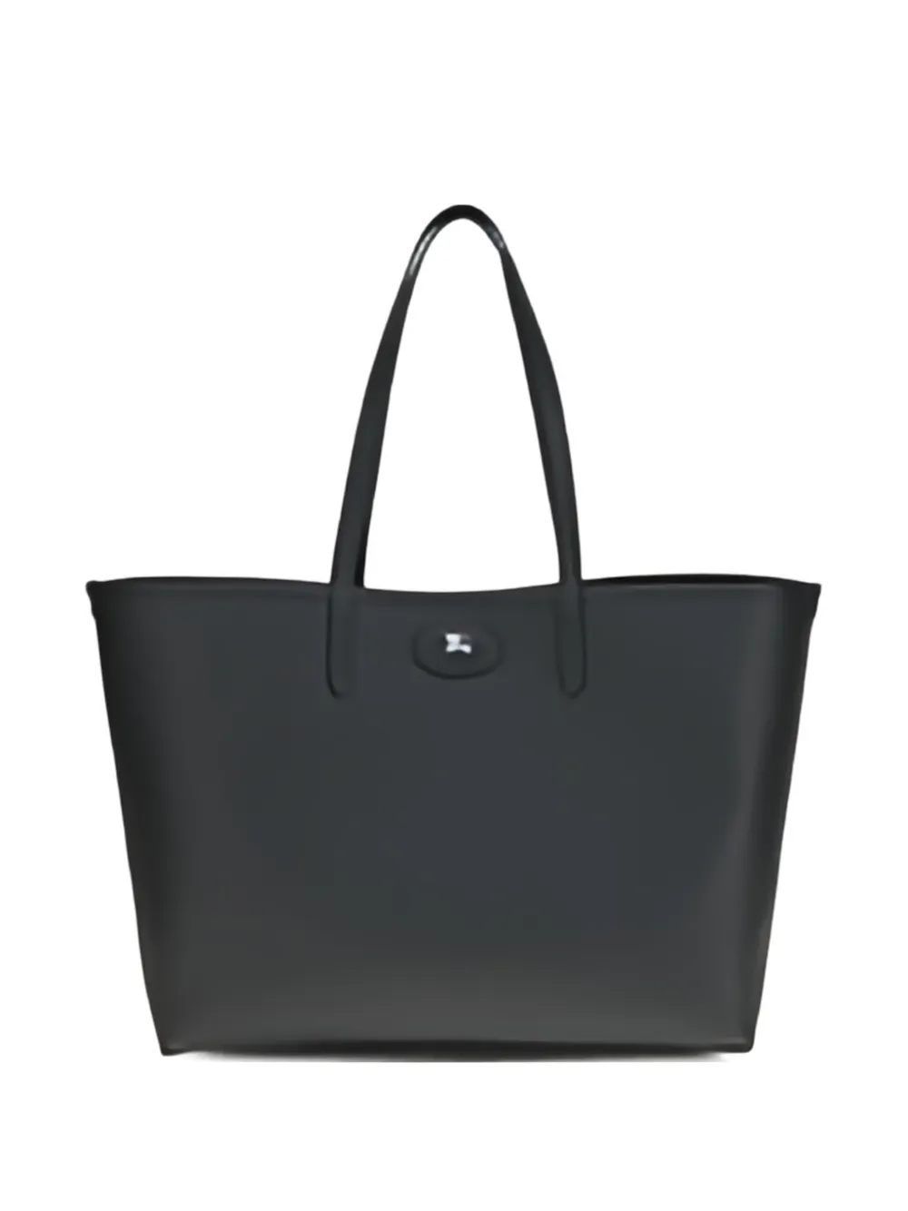 Burberry Logo Appliqué Shoulder Bag - Nero