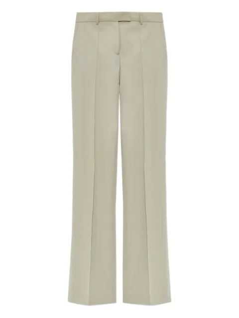 The Attico pressed-crease trousers
