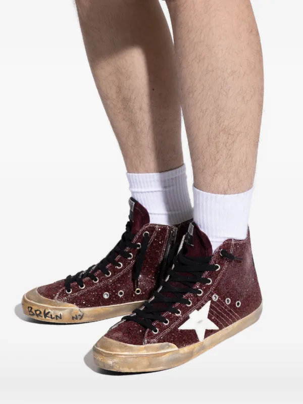 Golden Goose Francy Penstar スニーカー | レッド | FARFETCH JP