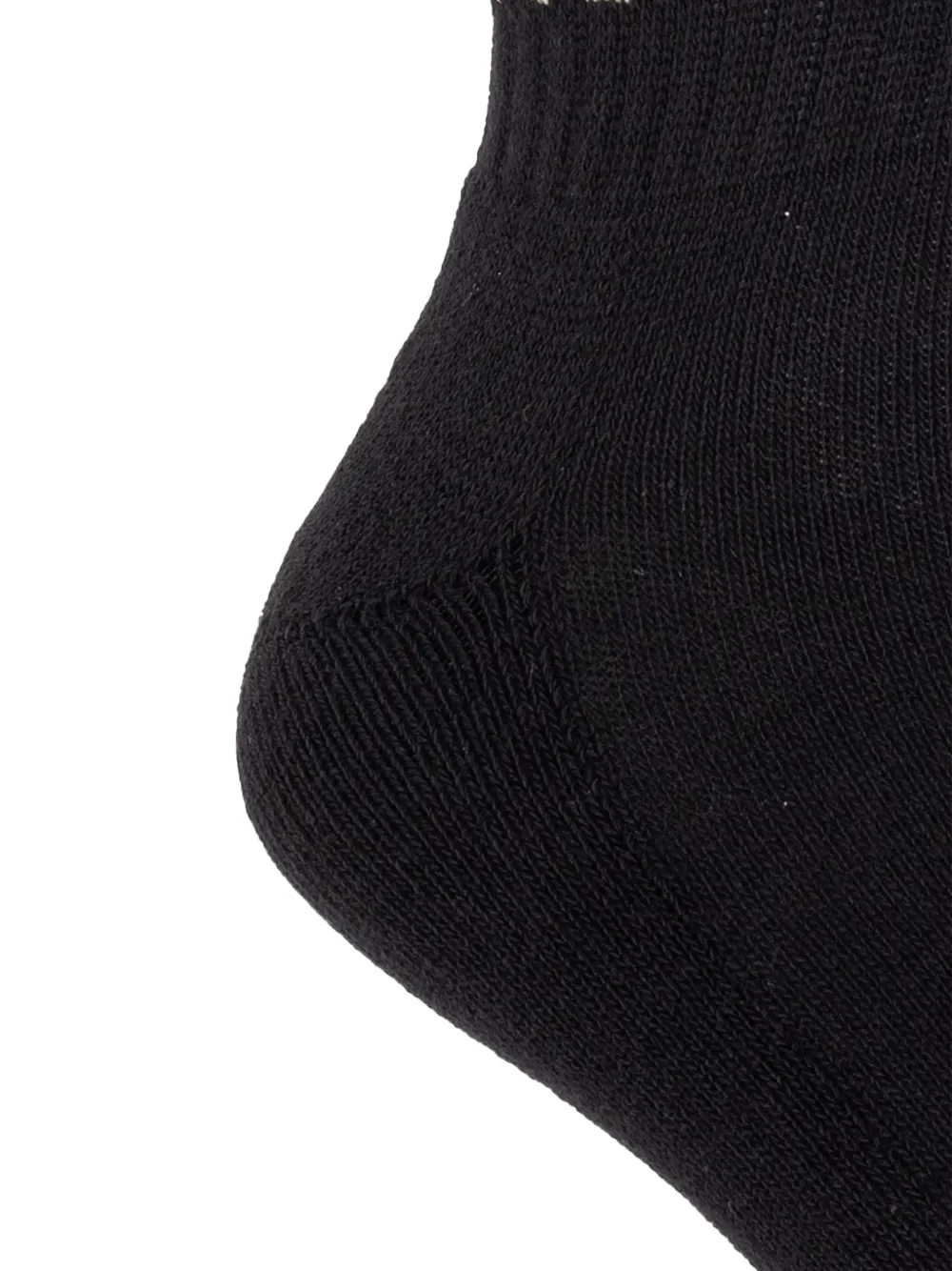 The Attico Sokken met logodetail Zwart