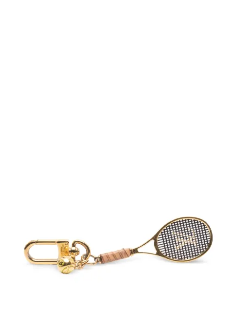 Louis Vuitton Pre-Owned 2022 Gold Plated LV Serve Bag Charm and key chain