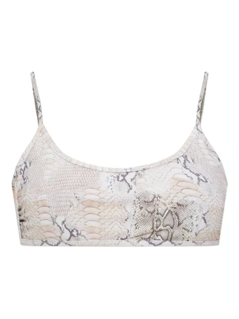 Melissa Odabash Cassis animal-print bikini top