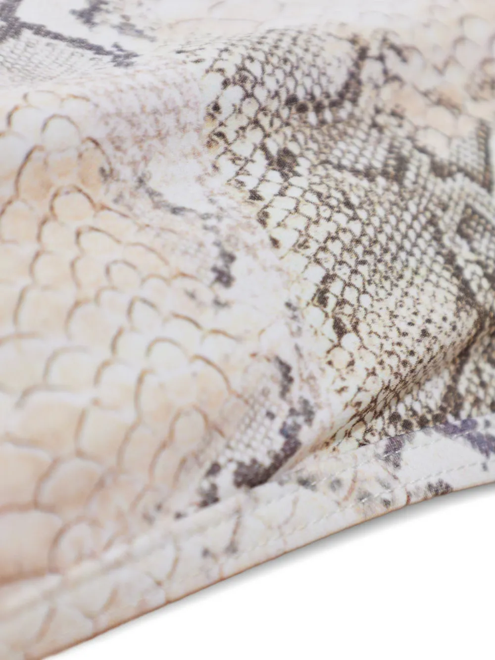 Melissa Odabash Cassis bikinitop met dierenprint Beige