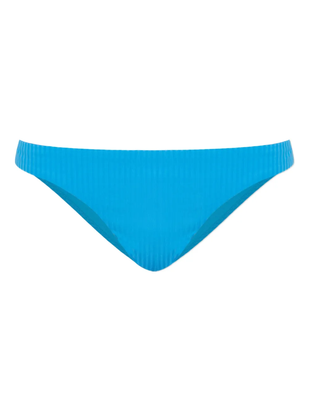 Melissa Odabash Ribbed Bikini Bottoms In Blue