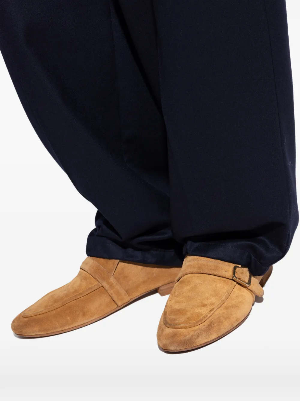 Marsèll Mandolo loafers met gesp Bruin