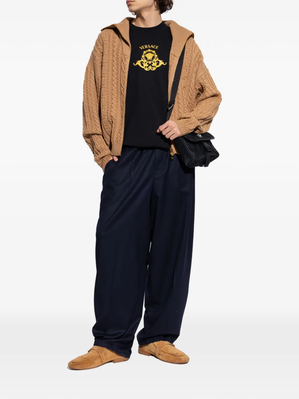 Marsèll Mandolo loafers met gesp Bruin