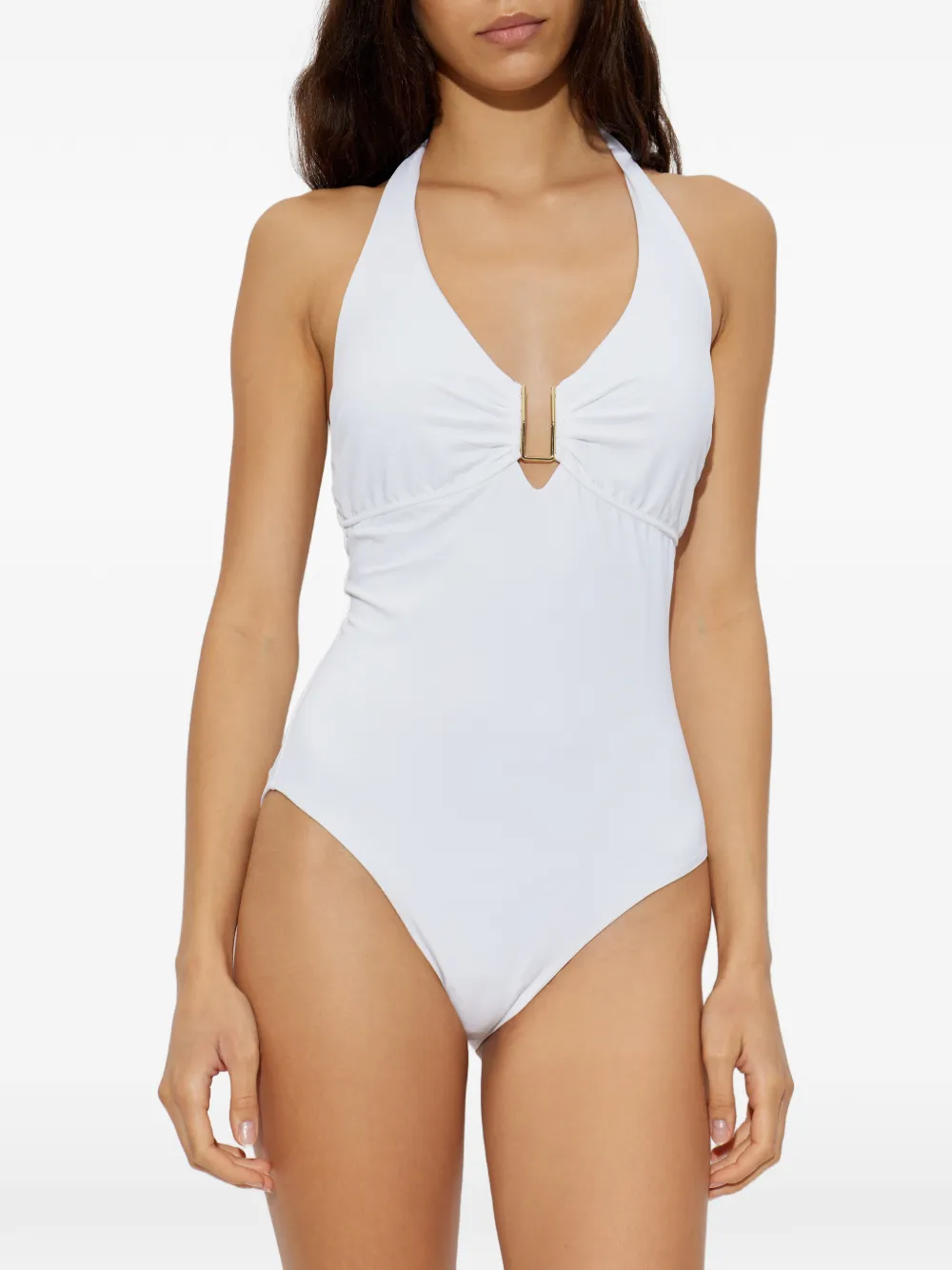 Melissa Odabash Tampa Tie-fastening Swimsuit In White