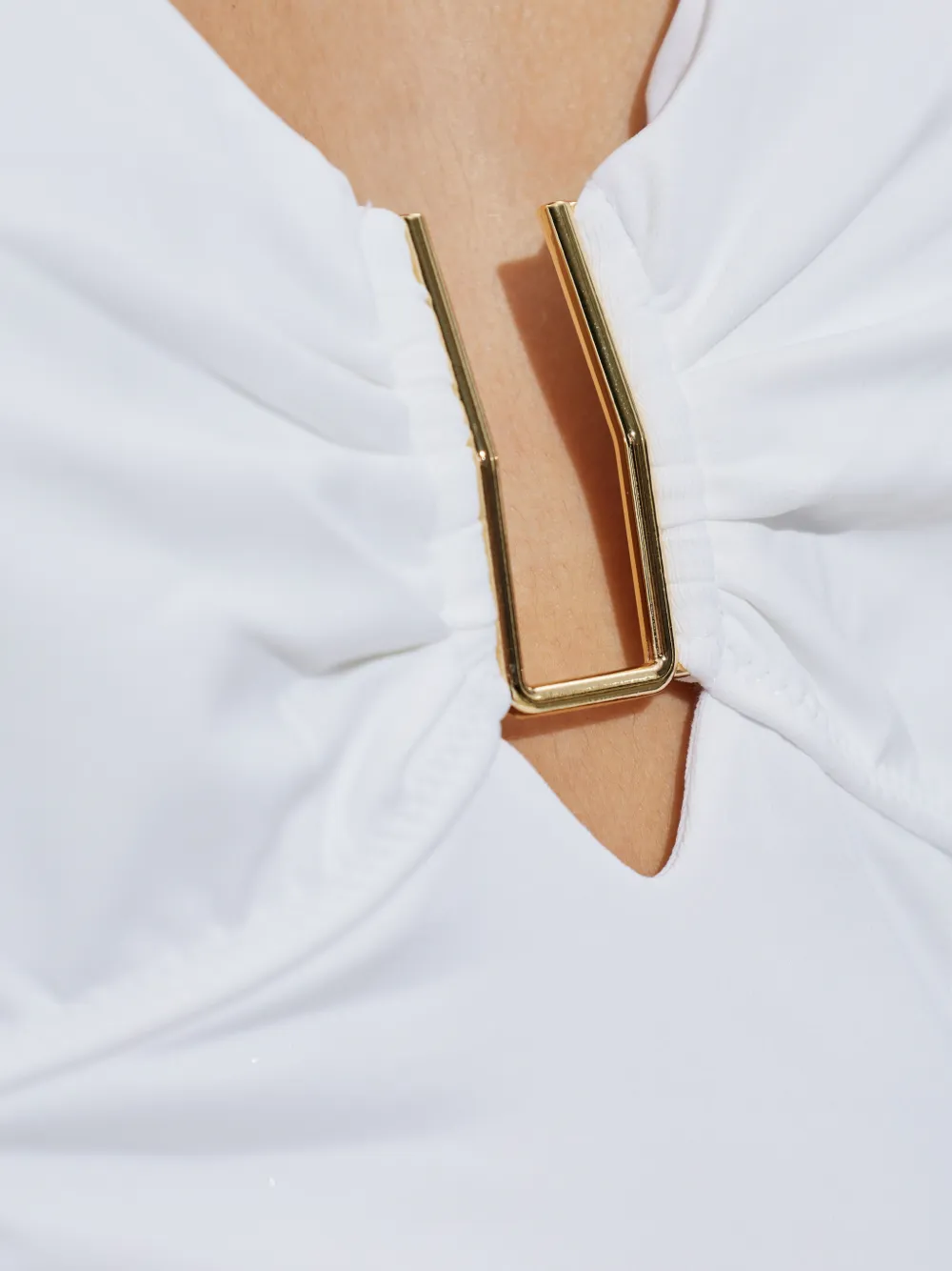 Melissa Odabash Tampa Tie-fastening Swimsuit In White