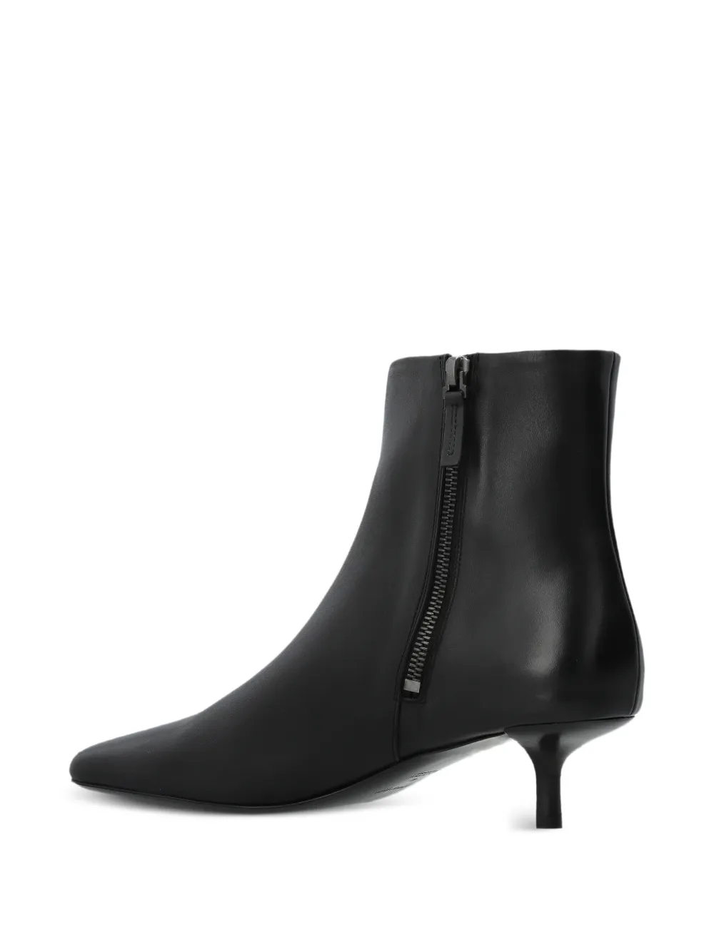 50mm Spazzola Square-Toe Boots