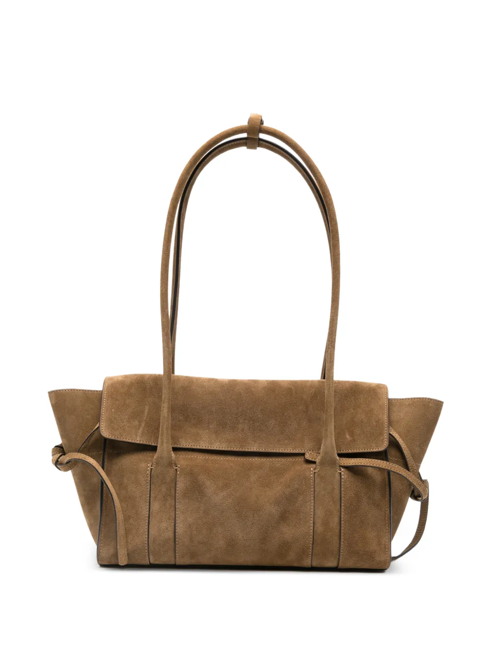 Mulberry small Bayswater flap-top tote bag - Marrone