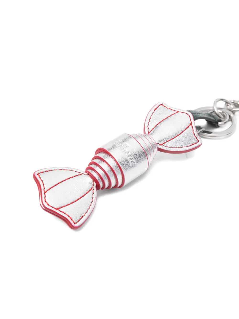 Mulberry Candy Keychain In Silver