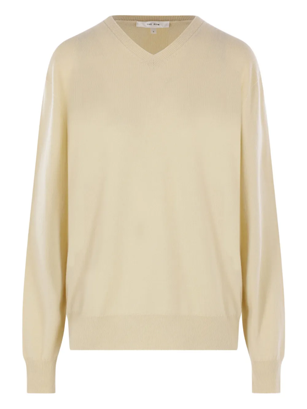 The Row V-neck sweater | Yellow | Image 1