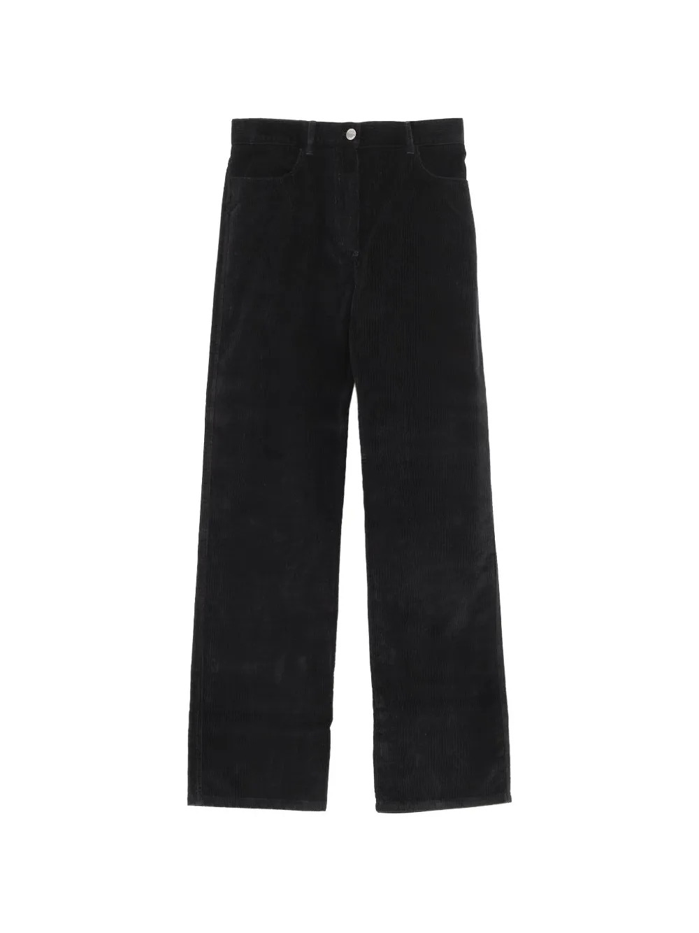 Totême Corduroy Trousers In Black