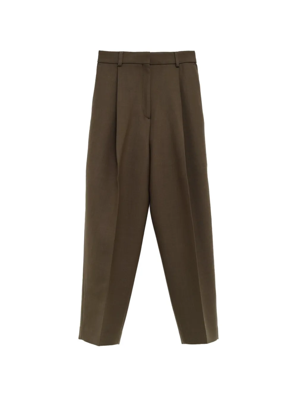 TOTEME pleated trousers - Marrone