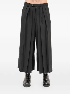 Setchu Hakama パンツ | ブラック | FARFETCH JP
