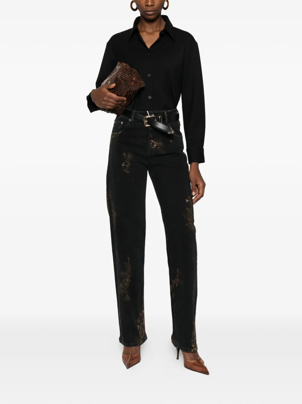 MEDEEA button bodysuit | Shirts | Image 2