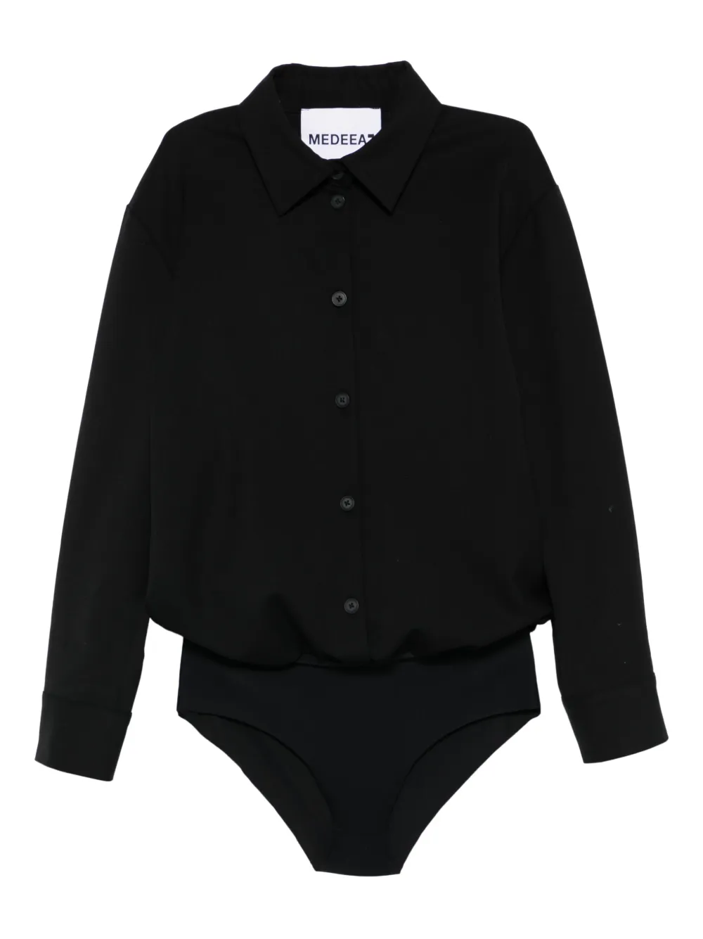 MEDEEA button bodysuit | Black | Image 1