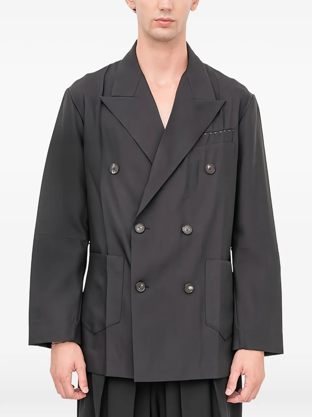 Setchu Origami double-breasted belted blazer | Blazers | Image 2