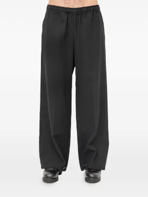 Yohji Yamamoto 8 Tucks Trousers | Black | FARFETCH