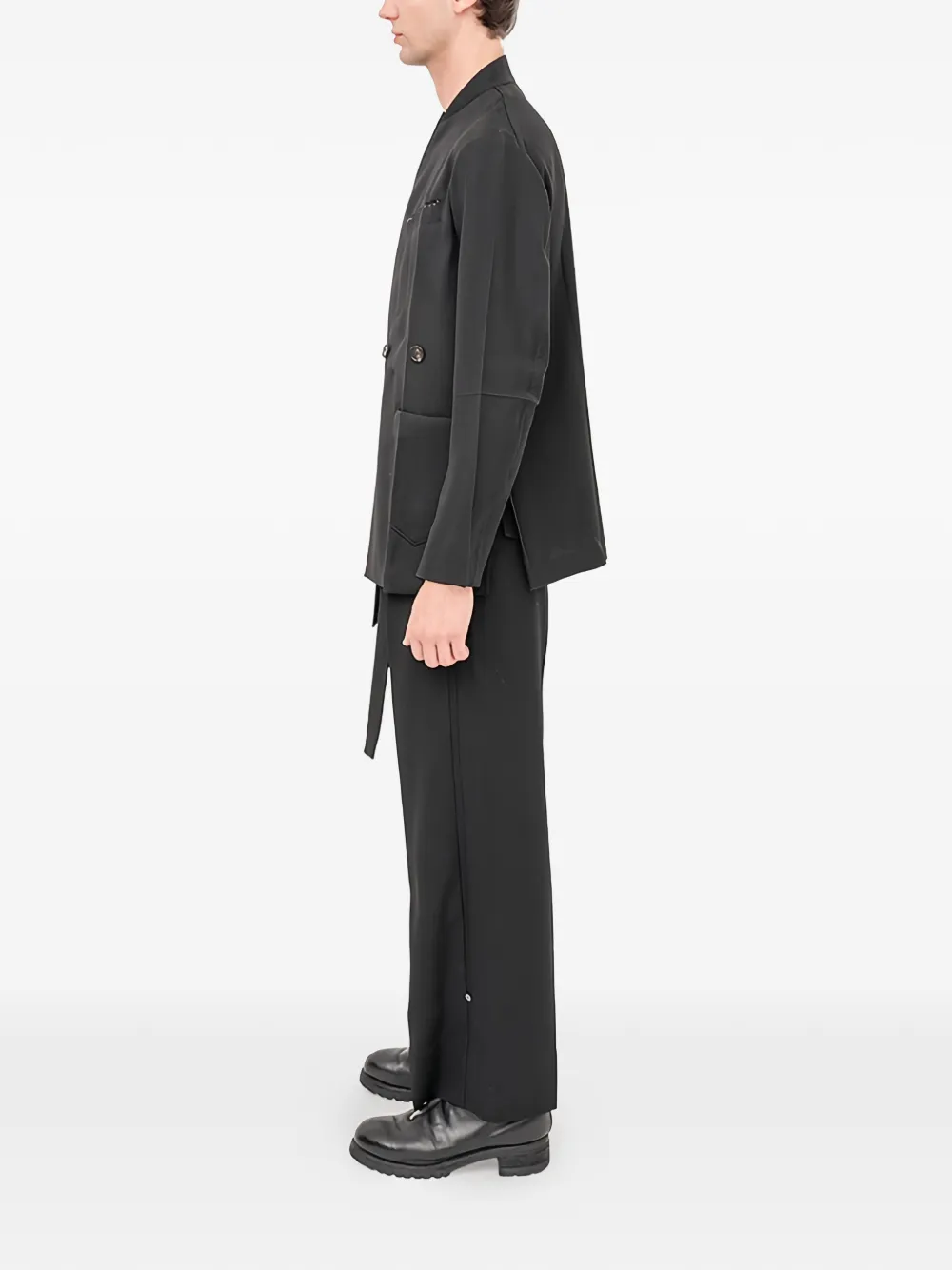 Setchu Origami Blazer In Black