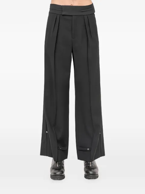 Setchu pleated trousers