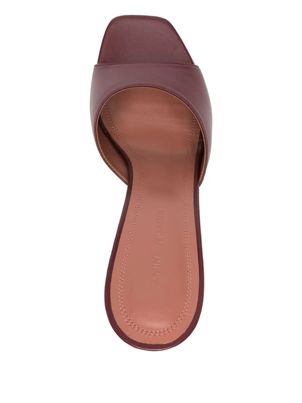 Amina Muaddi 95mm Lupita Square-toe Sandals In Multi