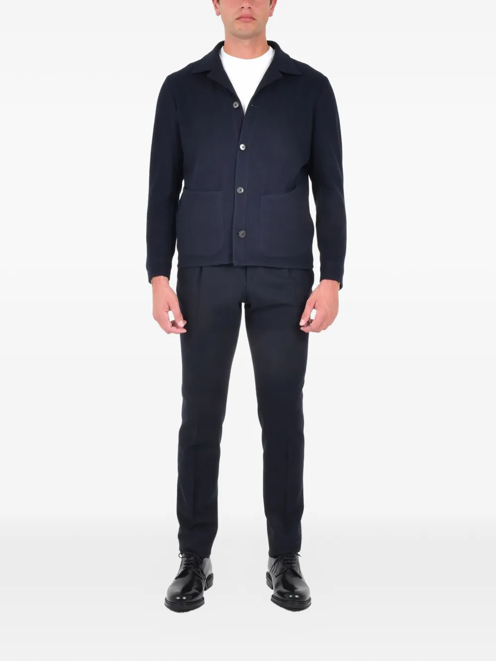 FRANZESE COLLECTION button patch-pockets jacket | Shirt Jackets | Image 2