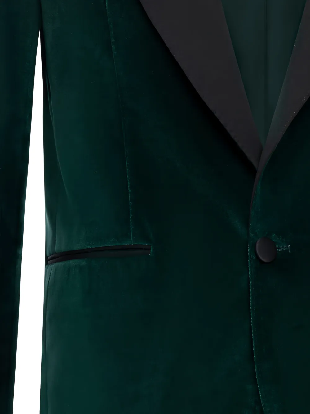 Franzese Collection Peak-lapels Blazer In Green