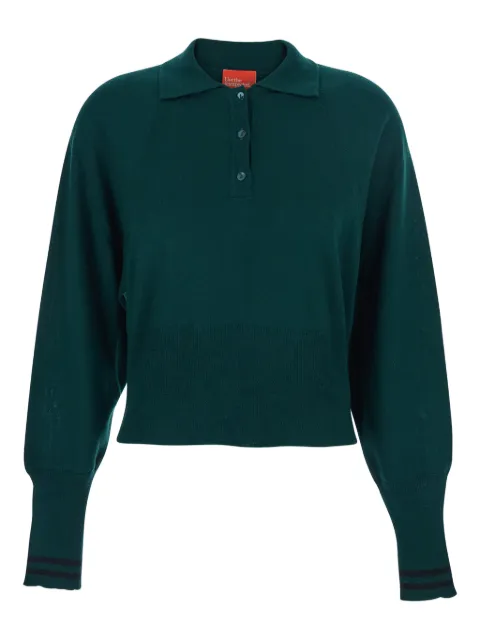 Merci long-sleeve polo top