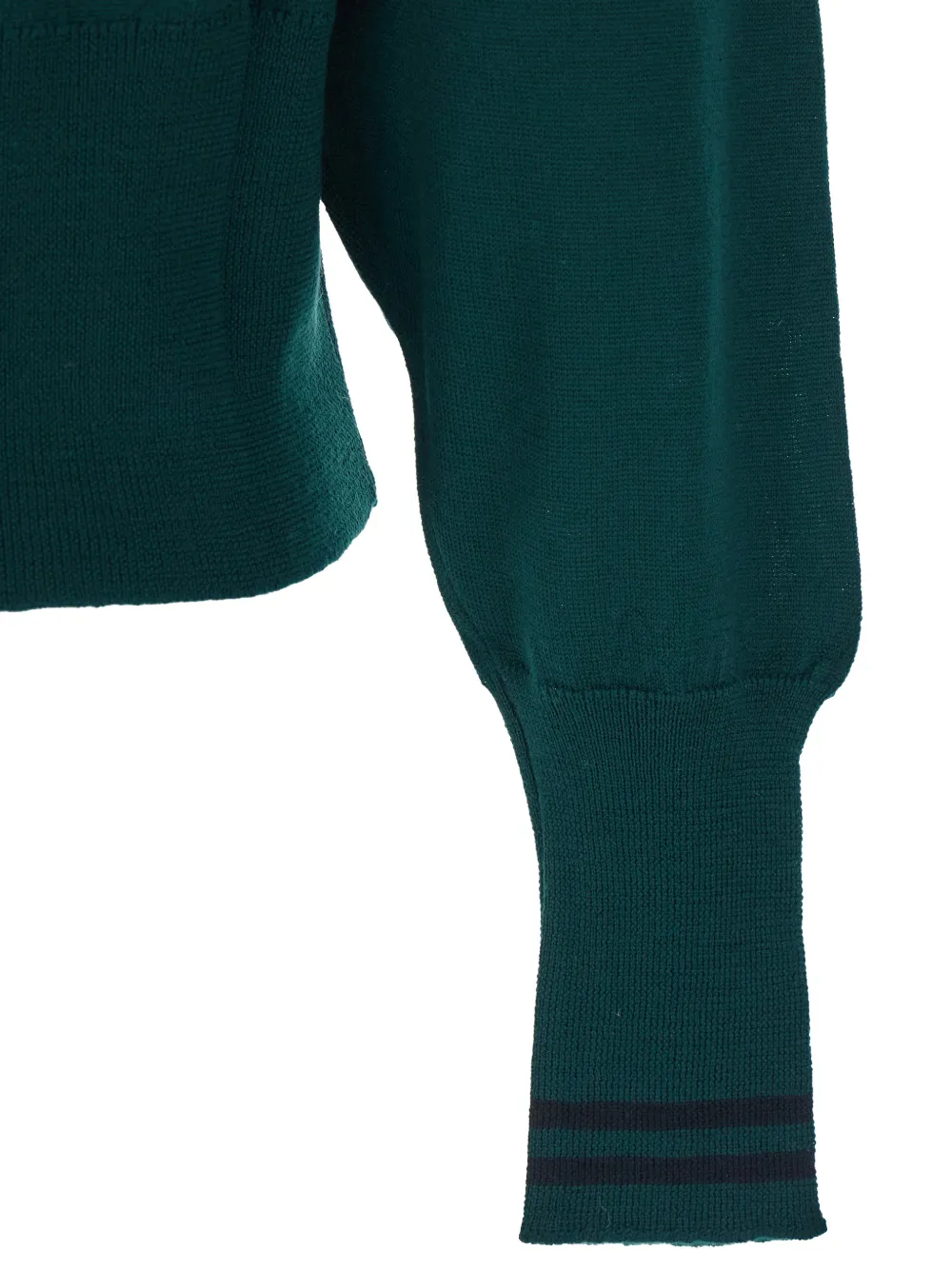 Merci Polotop met lange mouwen Groen