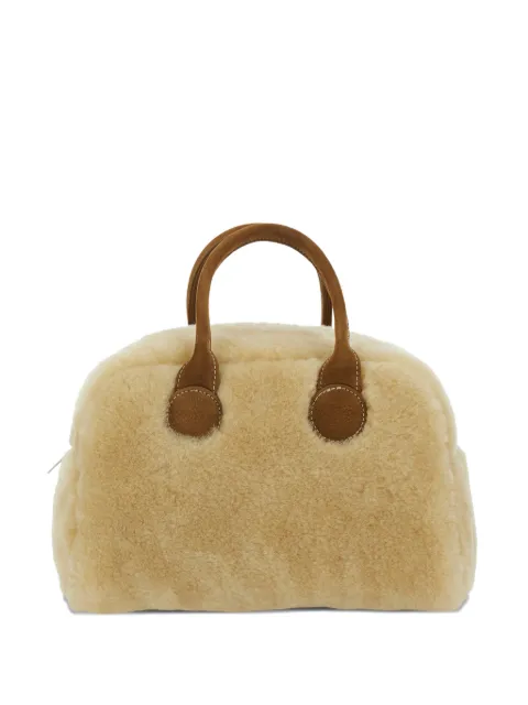 Marge Sherwood shearling tote bag