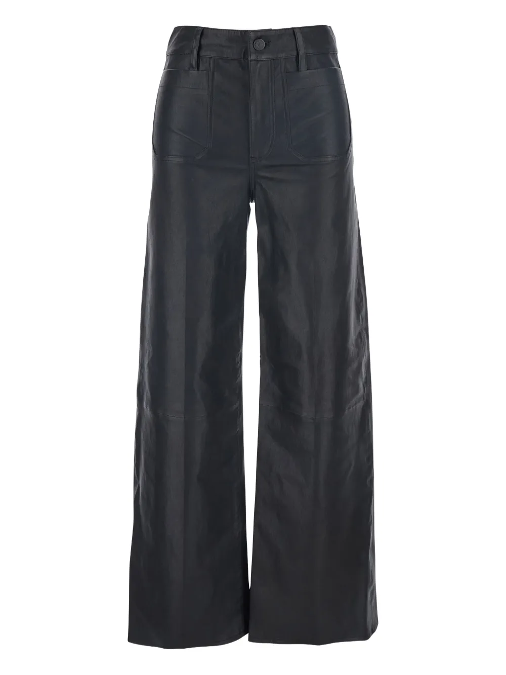 FRAME leather trousers | negro | Image 1