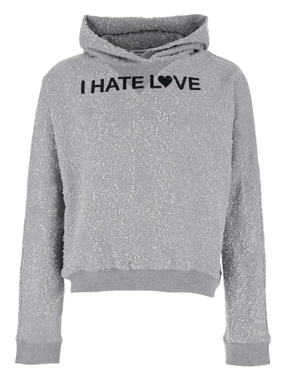 JORDANLUCA hoodie con eslogan estampado | gris | Image 1