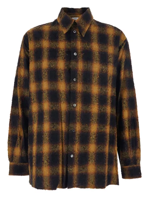 JORDANLUCA camisa con bolsillo de parche