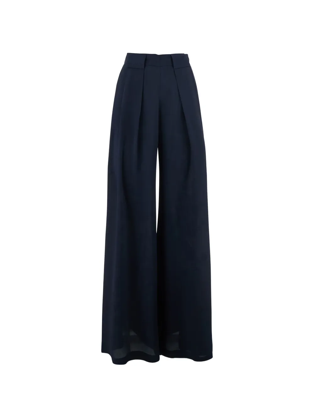 Momoni pleated palazzo pants - Blu