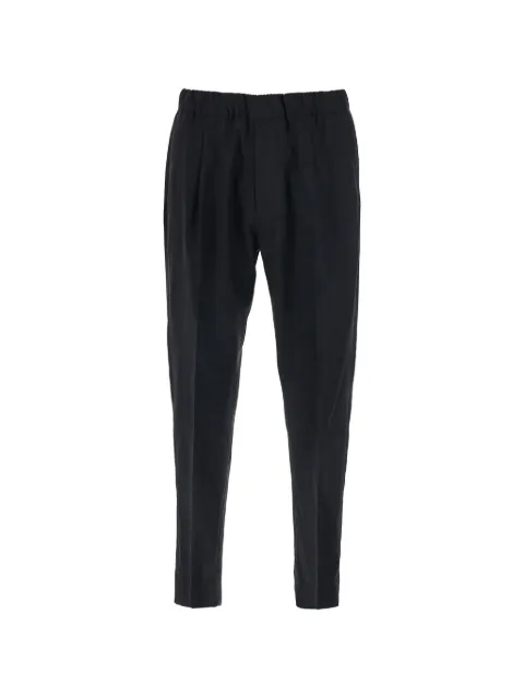 Low Brand elasticated-wasit wool trousers