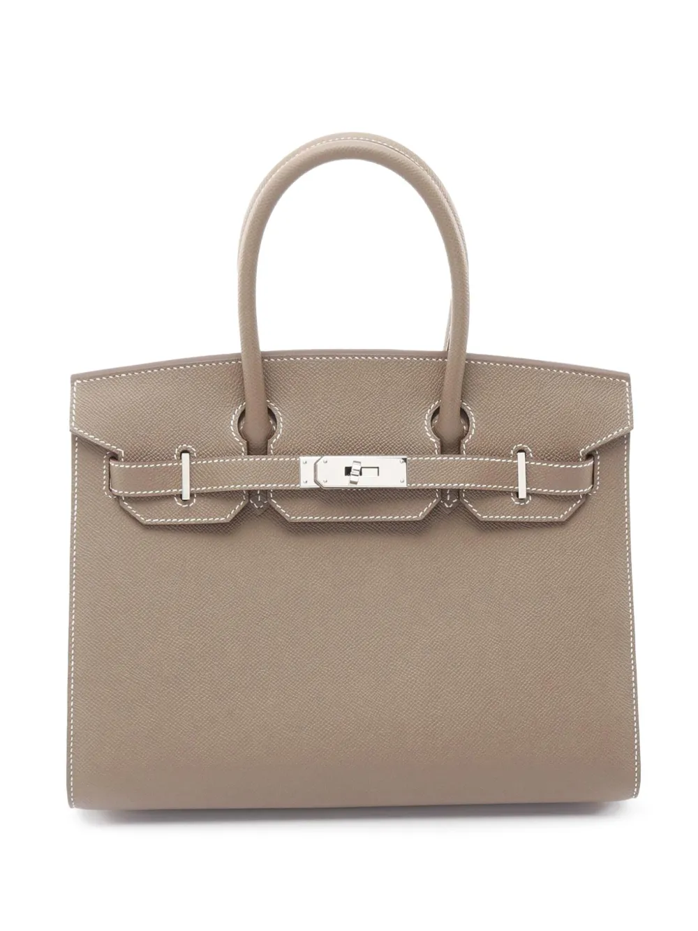 Hermès Pre-Owned 2022 Epsom Birkin Sellier 30 handbag - ブラウン