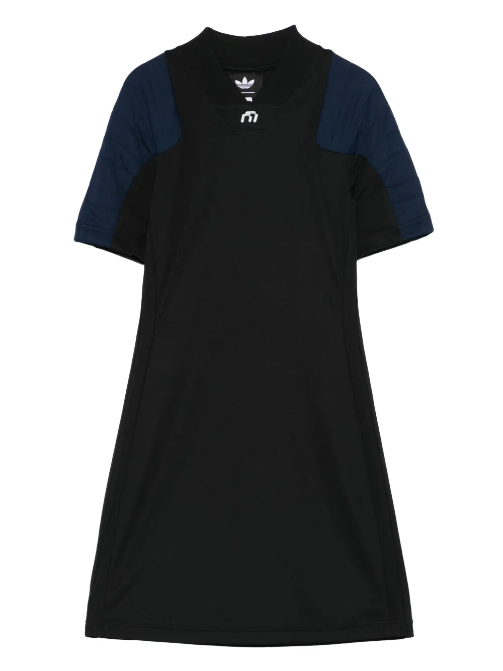 adidas x Miaou logo short-sleeve mini dress - Nero