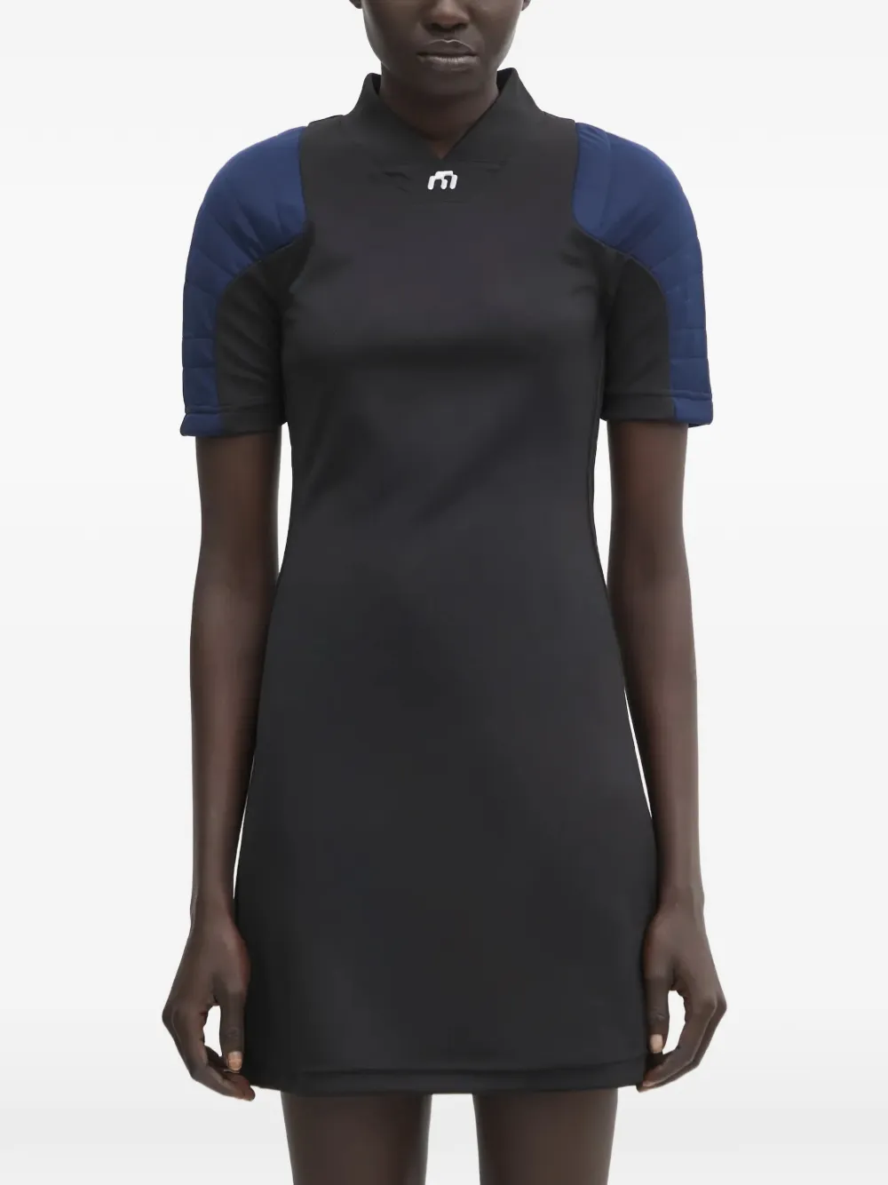 adidas x Miaou logo short-sleeve mini dress - Nero