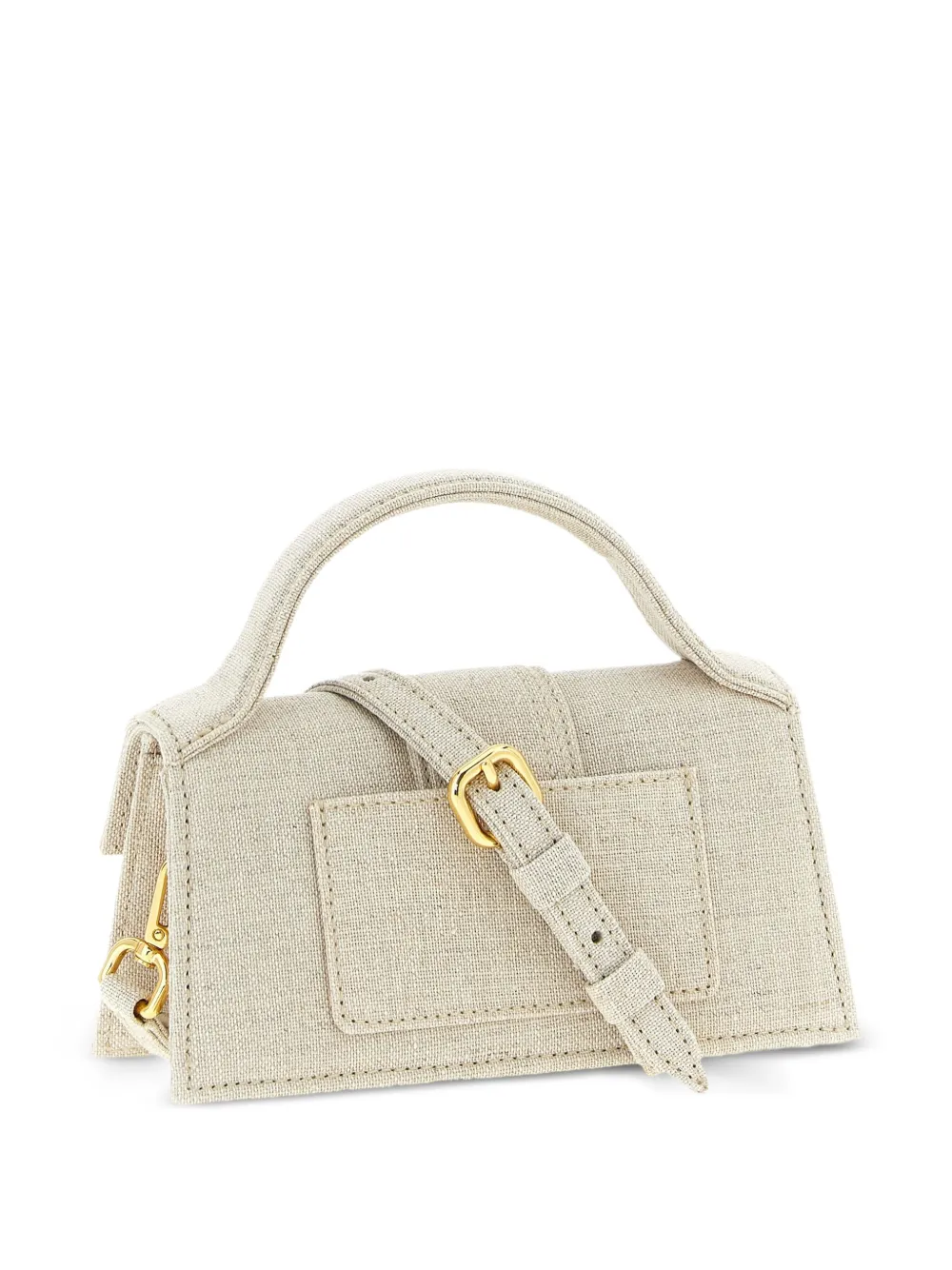 Jacquemus Le Bambino crossbodytas met logo Beige