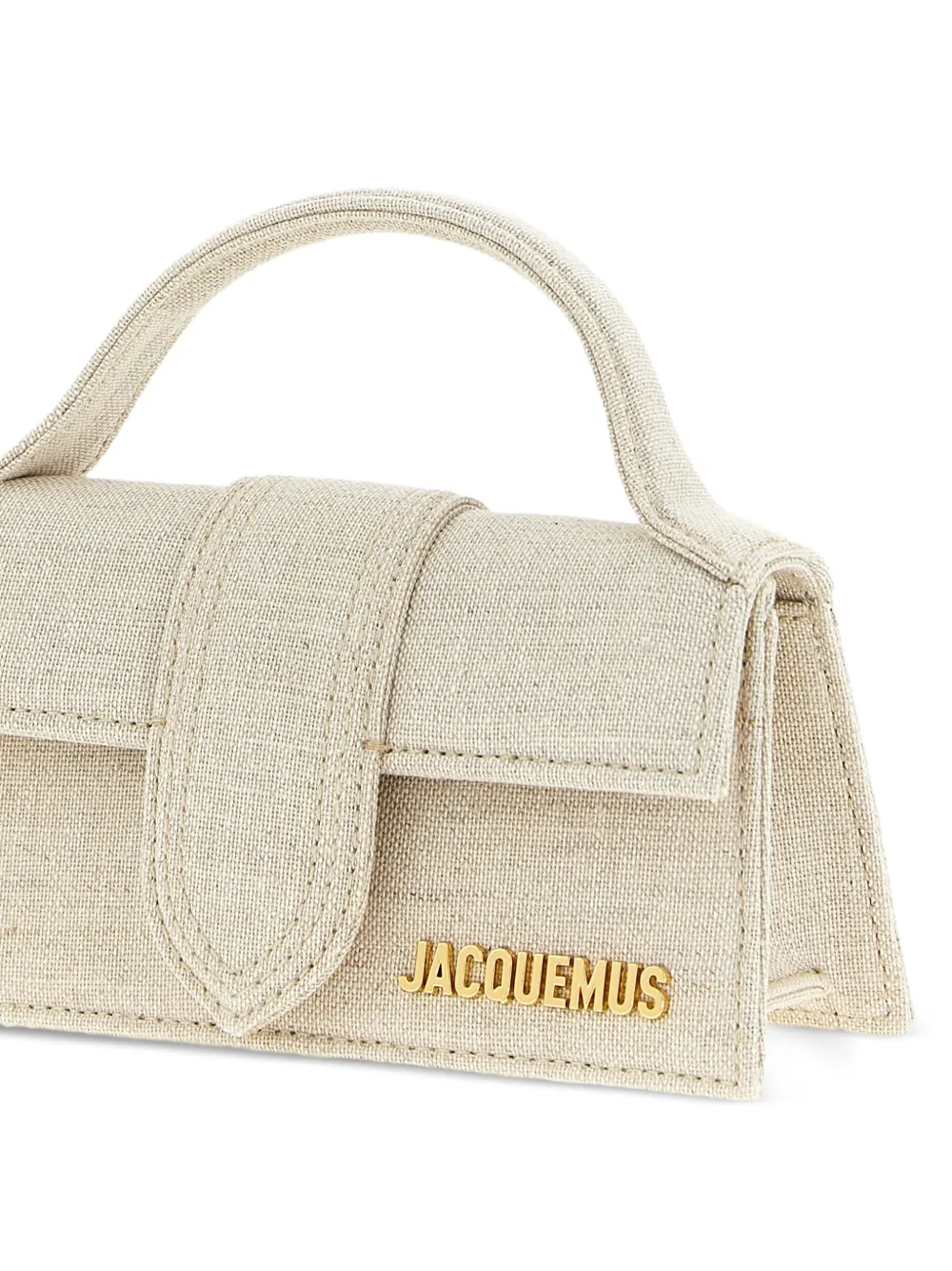 Jacquemus Le Bambino crossbodytas met logo Beige