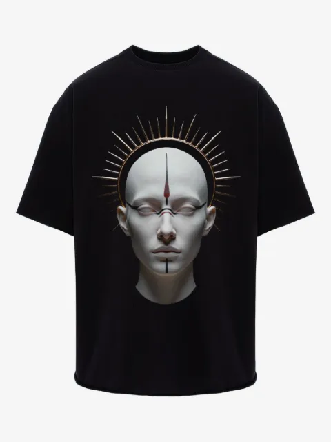 HAMZA Monarh graphic print T-shirt