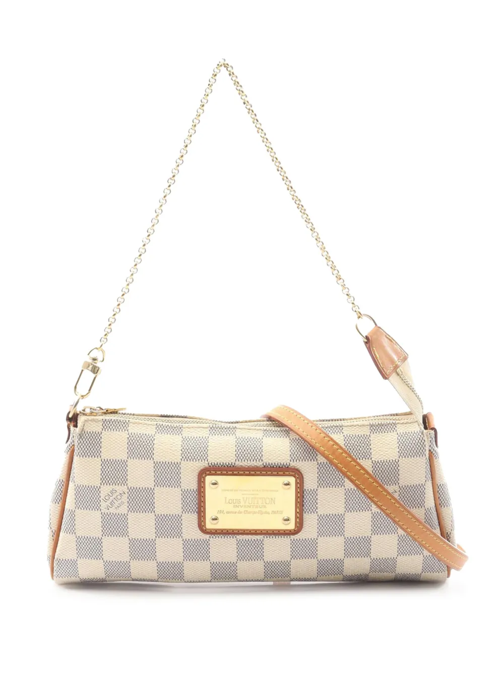 Louis Vuitton Pre-Owned 2010 Damier Azur Eva satchel - ホワイト