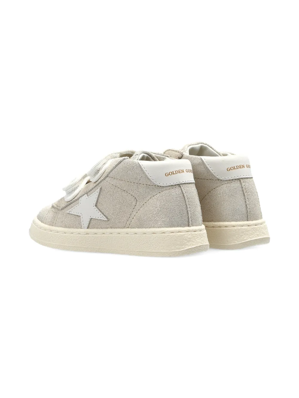 Golden Goose Kids Hune Ballstar round-toe sneakers Beige